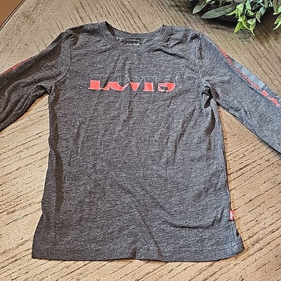Levi's gray long sleeve size 7 - Picture 1 of 9